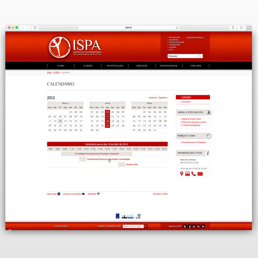 ISPA Calendar