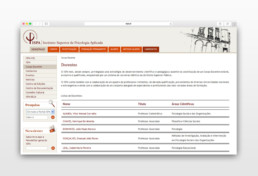 Teacher page - before