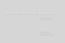 Interfaces Gráficas (Pesquisa)