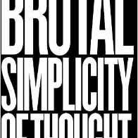 Brutal Simplicity of Thought