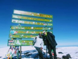 Kilimanjaro topo